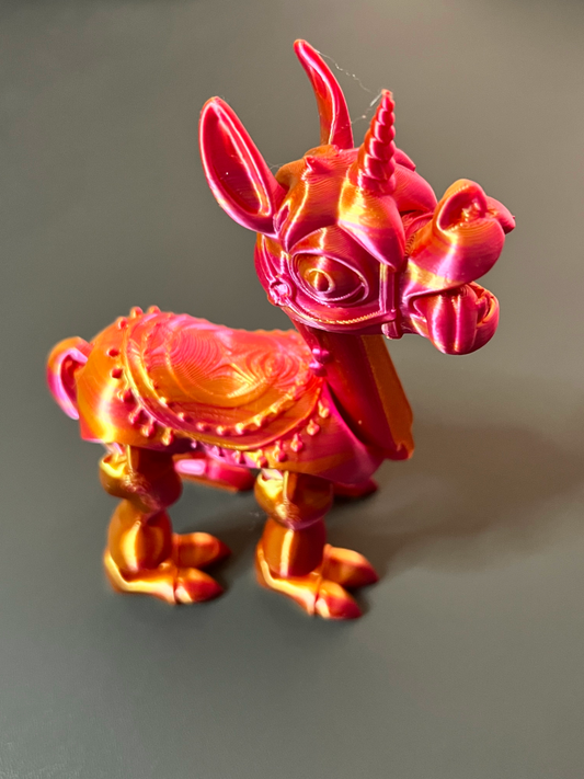 3D Printed Llamacorn